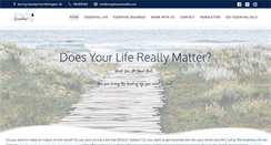 Desktop Screenshot of livingtheessentiallife.com